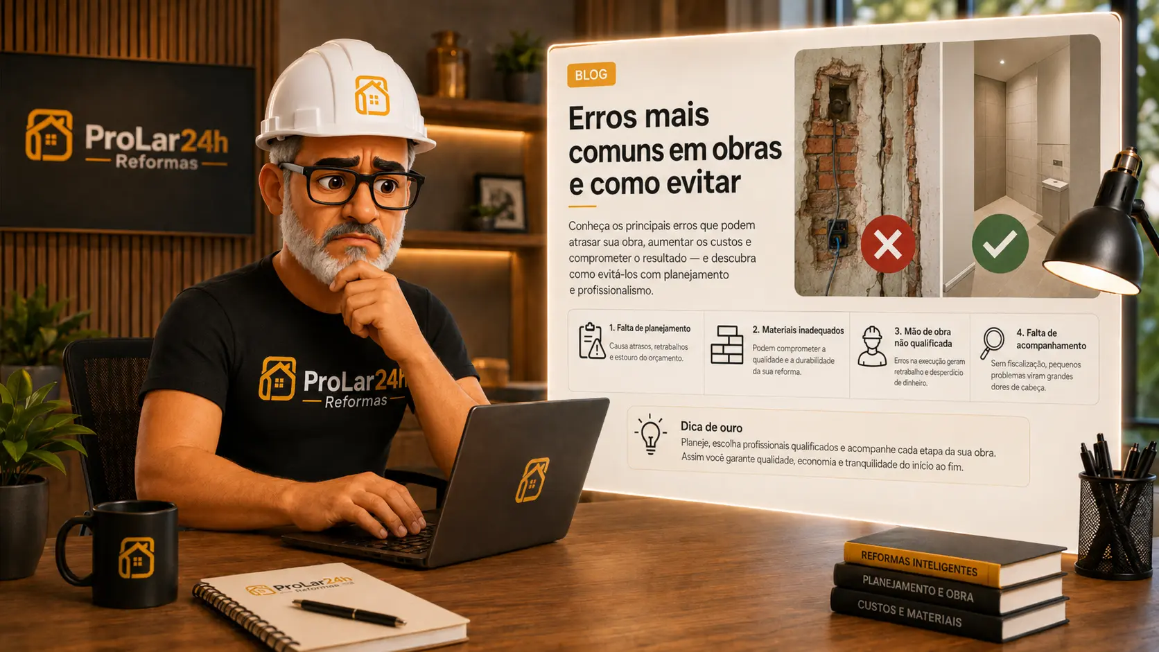 Erros comuns em obras de reforma