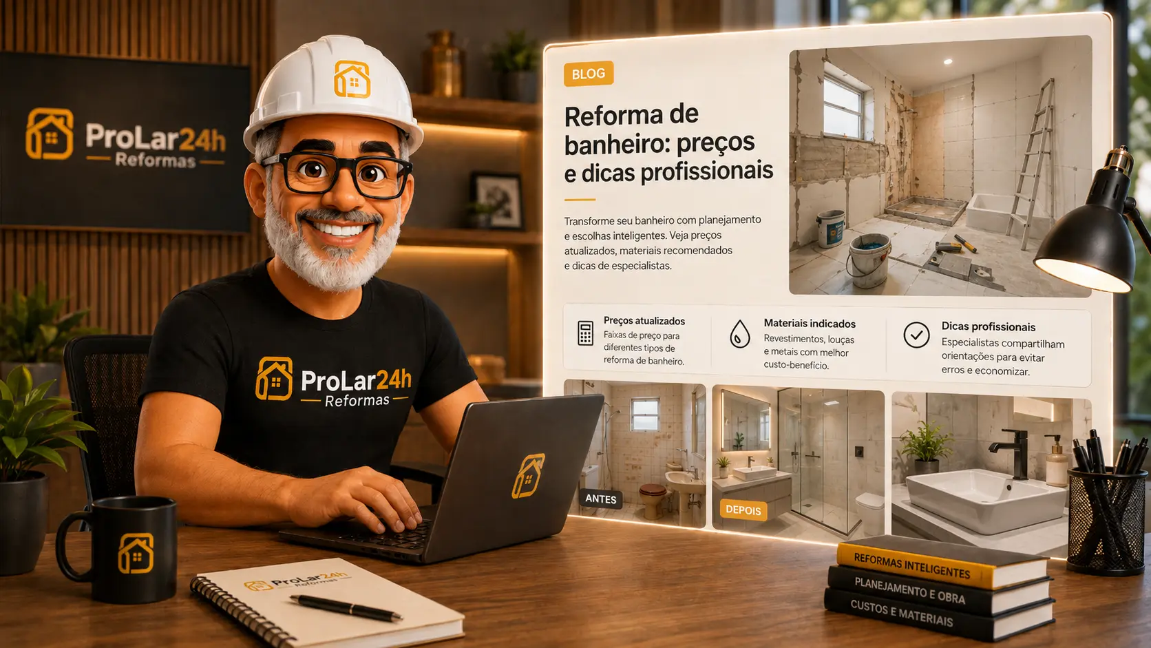 Reforma de banheiro com dicas profissionais